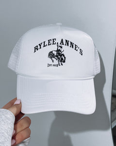 RA Trucker Hat - All White