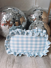 Load image into Gallery viewer, Gingham Cosmetic Bag