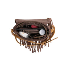 Load image into Gallery viewer, Cowhide Fringe Crossbody