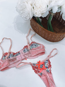 Need You Floral Lingerie Set