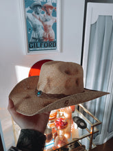 Load image into Gallery viewer, Stetson Flatrock Straw Hat